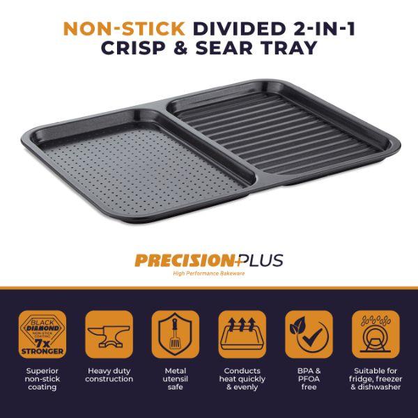 Non-Stick Divided Baking Tray 39x31x1.5cm