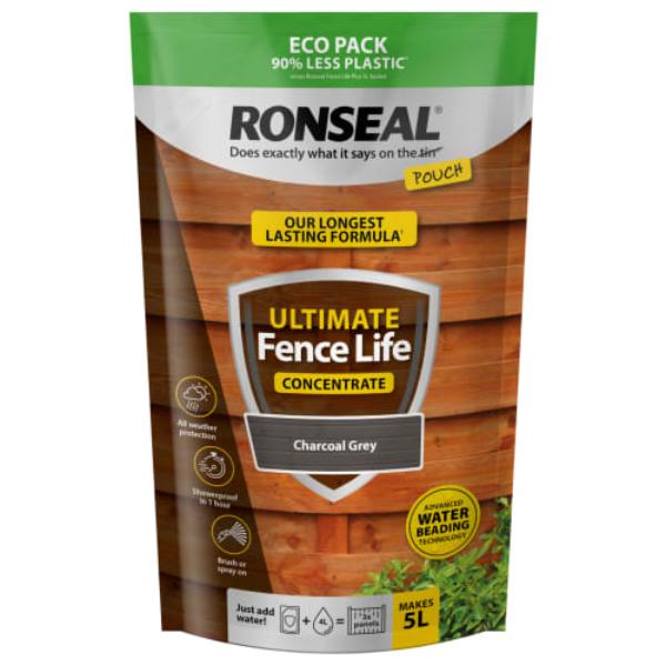 Ultimate Fence Life Concentrate Charcoal Grey 950M