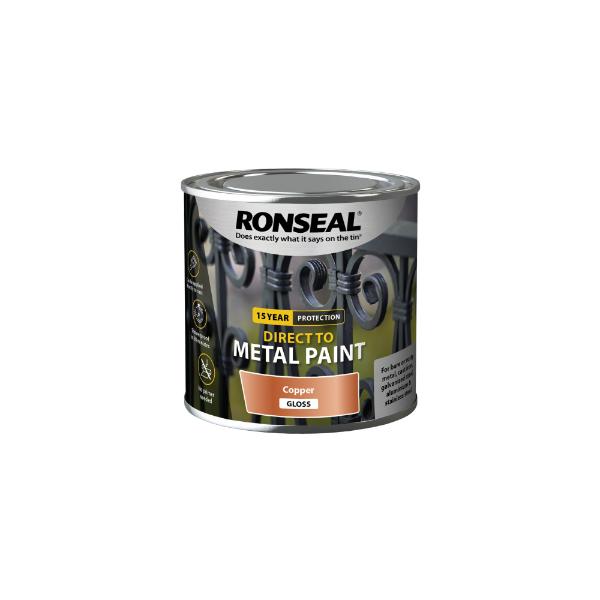 Direct To Metal Copper Gloss 250ml