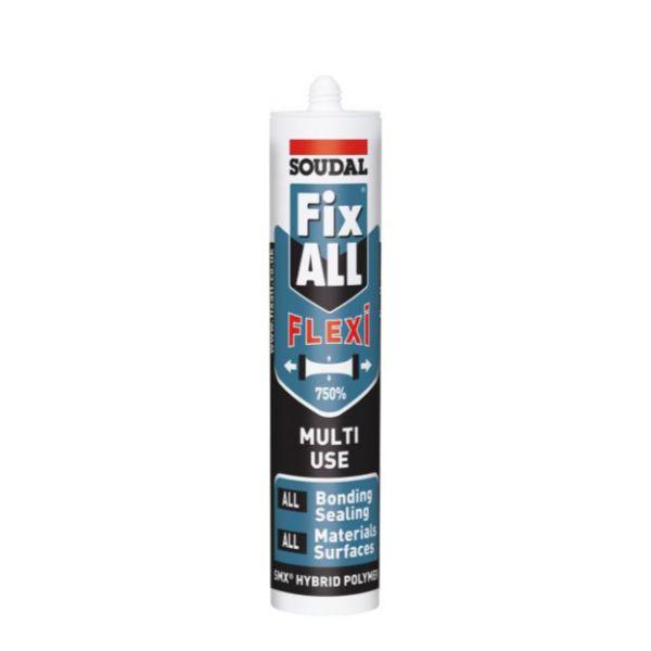 Soudal Fix All Flexi Sealant/ Adhesive White 290ml