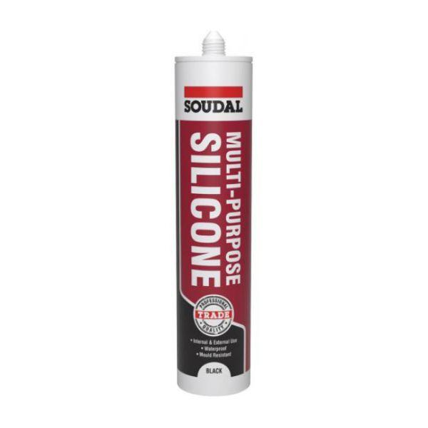 Soudal Multi-Purpose Silicone Brilliant white 270ml