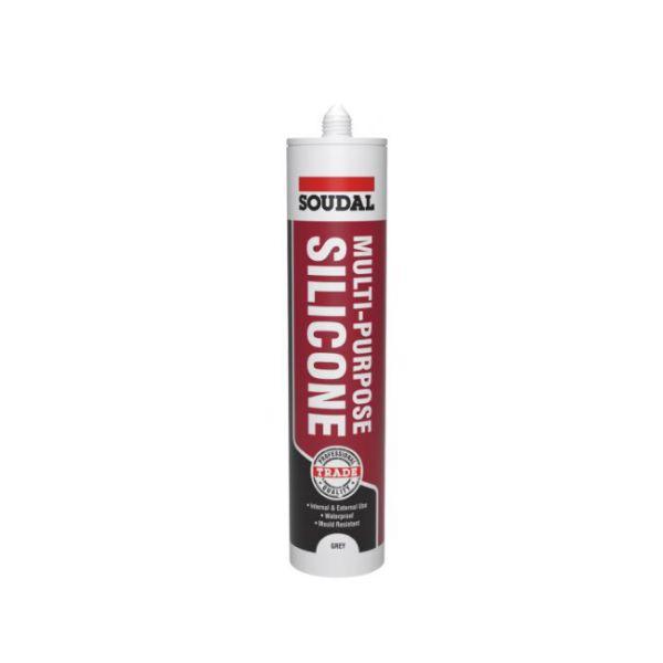 Soudal Multi-Purpose Silicone Brown270ml