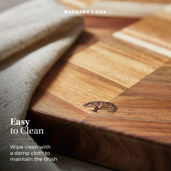 Barbary & Oak Rectangle Chopping Board Chevron