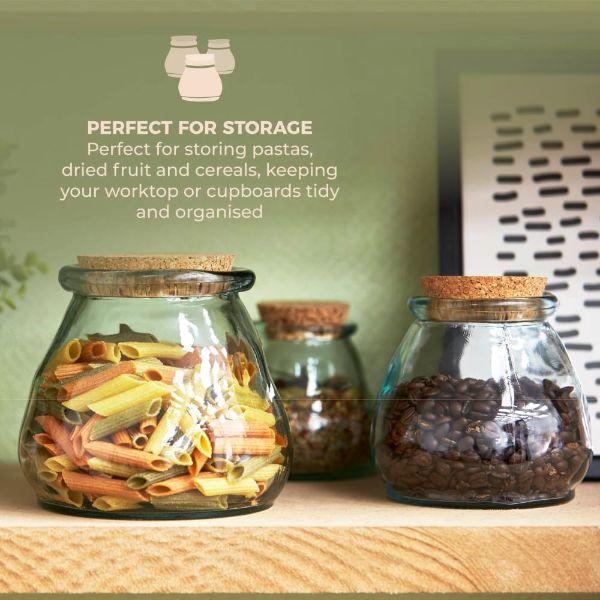 Barbary & Oak 1.5L Recycled Glass Jar