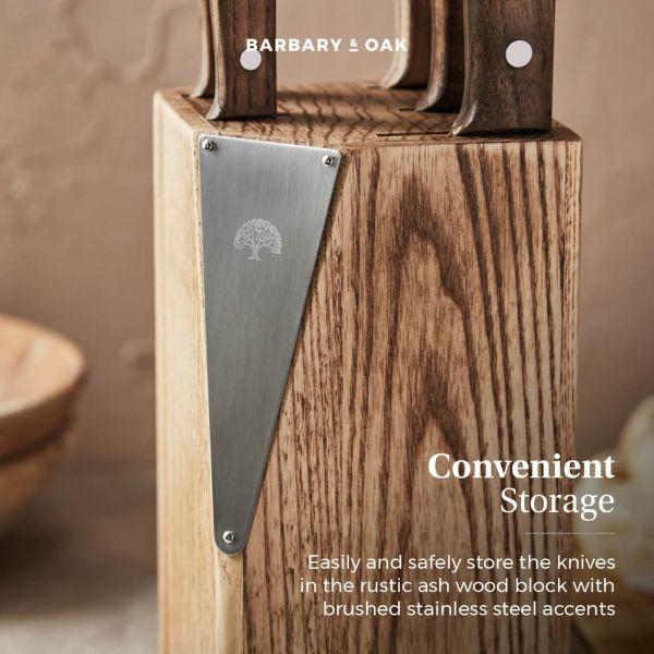 Barbary & Oak Hoxton 5 Piece Knife Set