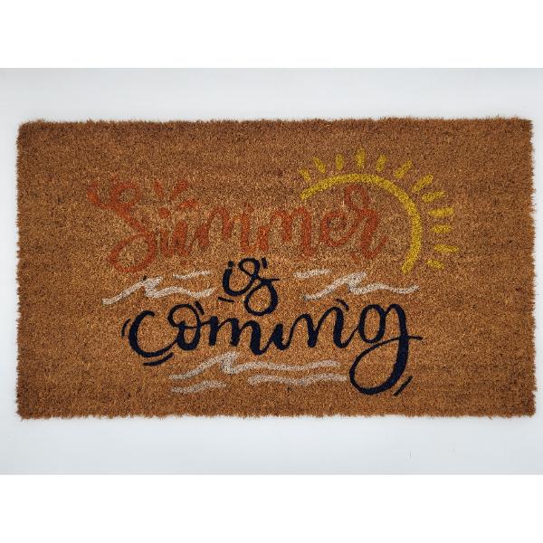 Printed Coir Mat 40cm x 70cm - SUMMER IS COMING