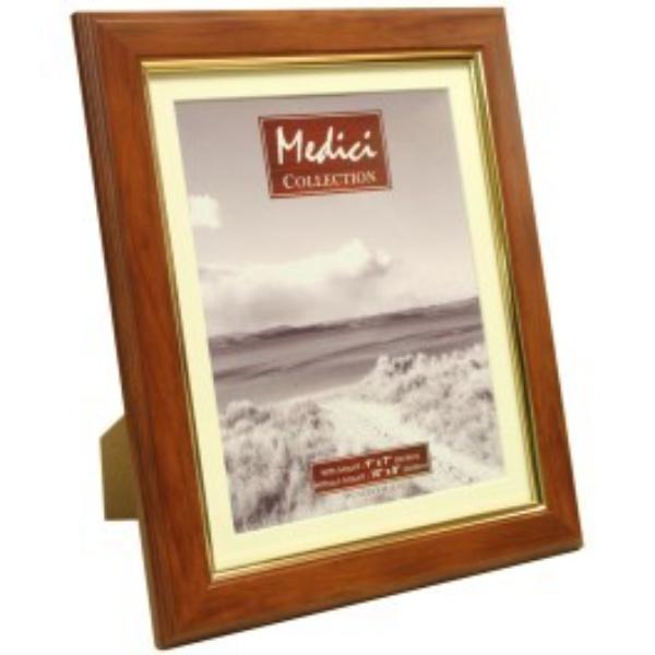 10X8 Rosewood Photo Frame With Mount