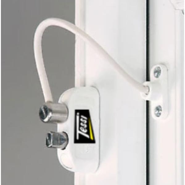 Keyless Window Restrictor White