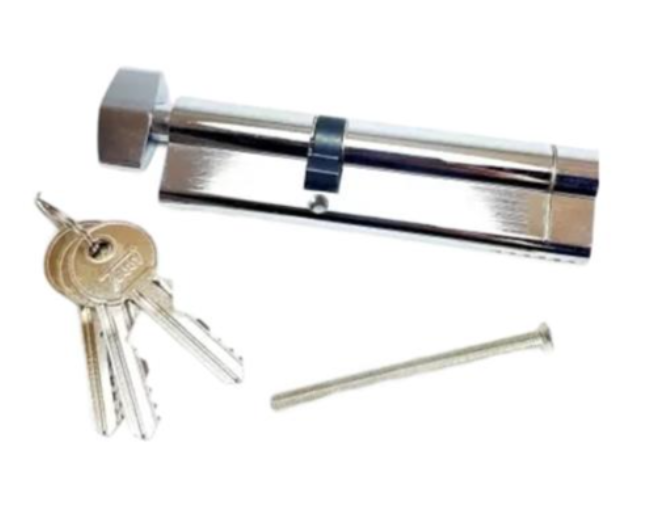Tessi "Snap Safe" E/P Cyl 40/50 Chrome