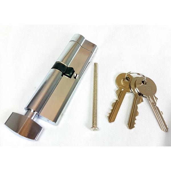 Tessi "Snap Safe" E/P Cyl Thumb Turn 50/50 Chrome