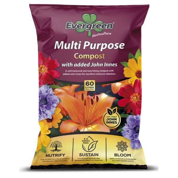 Evergreen Multi-Purpose Compost John Innes 60L