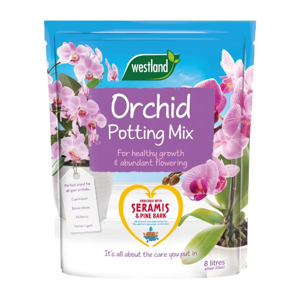 seramis orchid potting mix Westland Orchid Potting Mix (Enriched With Seramis)