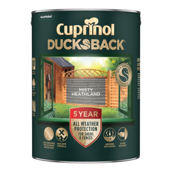 Cuprinol 5 Year Ducksback Misty Heathland 5L