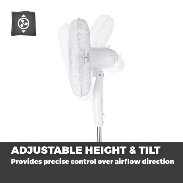 Tower Presto 16" Pedestal Fan White