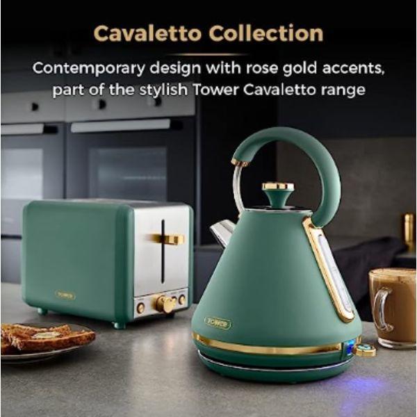 Cavaletto 2 Slice Toaster Stainless Steel