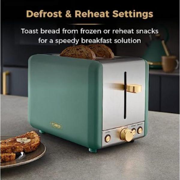 Cavaletto 2 Slice Toaster Stainless Steel