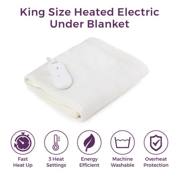 Kingsize Heated Under Blanket