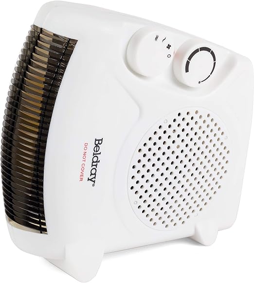 Beldray 2000W Fan Heater White