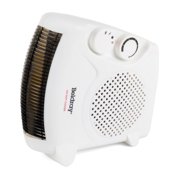 Beldray 2000W Fan Heater White