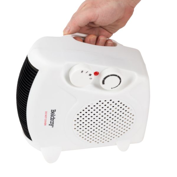 Beldray 2000W Fan Heater White
