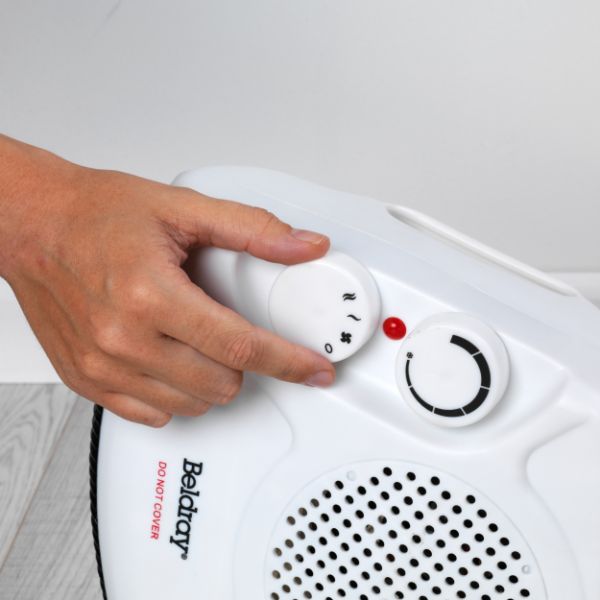 Beldray 2000W Fan Heater White