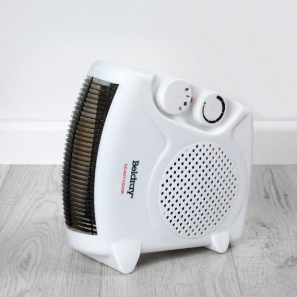 Beldray 2000W Fan Heater White