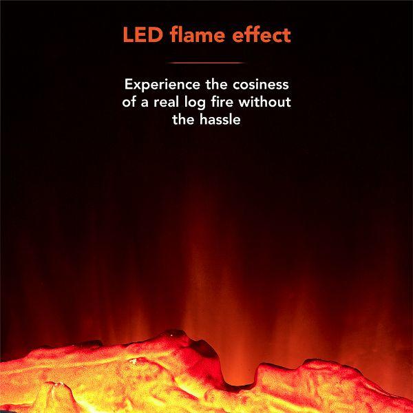 2Kw Alloa Log Fire Stove