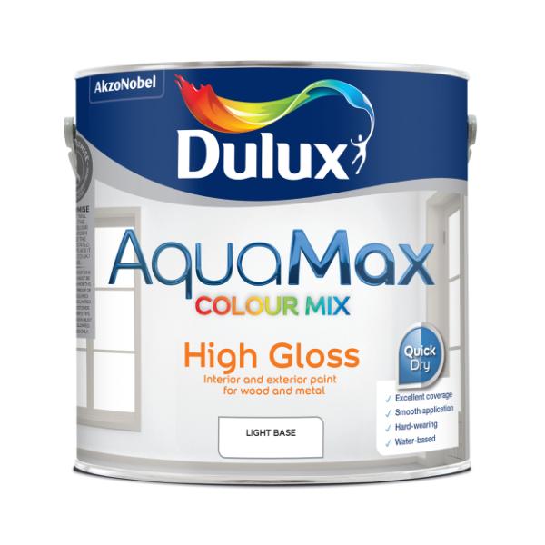 Dulux Aquamax High Gloss Light Base 2.5L