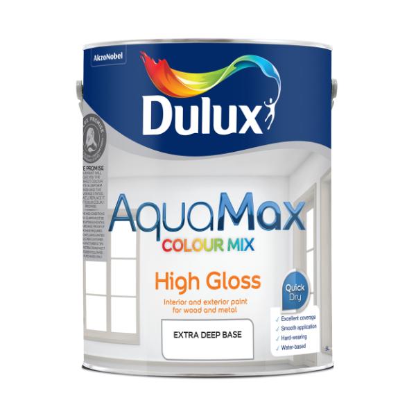 Dulux Aquamax High Gloss Extra Deep Base 5L