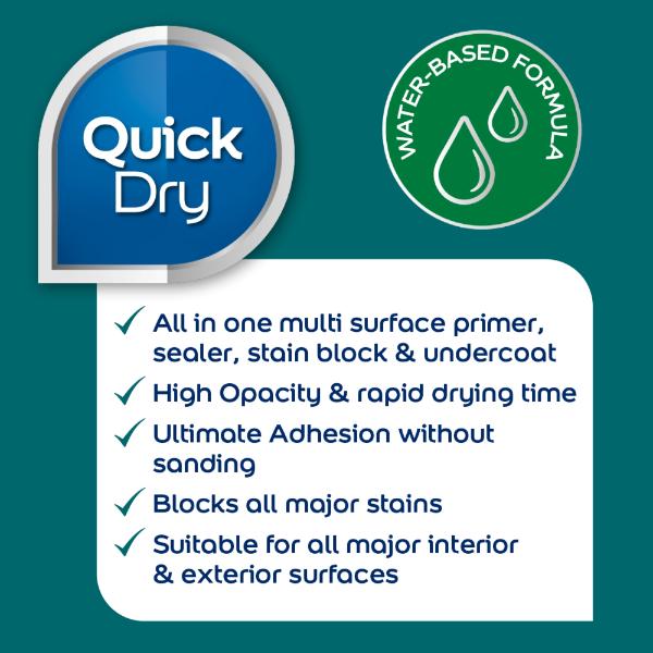 Dulux Trade Aqua Uni Primer Extra Deep Base 5L