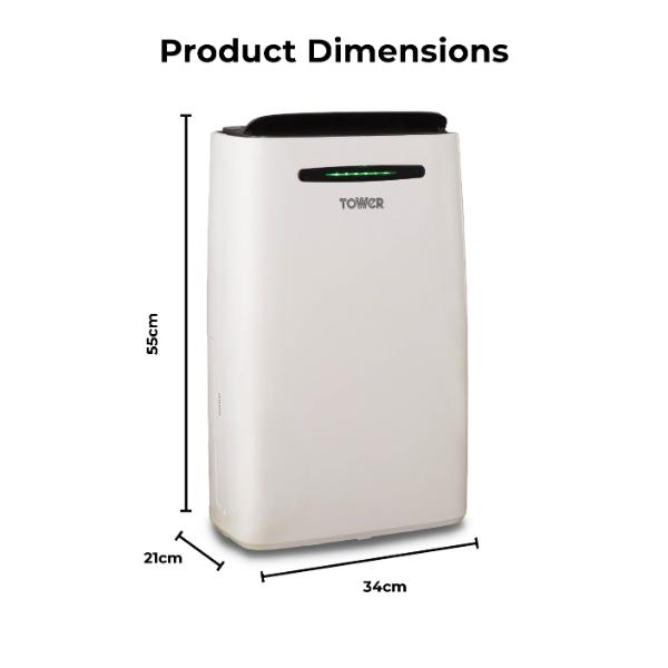 Tower T674004 20L Dehumidifier