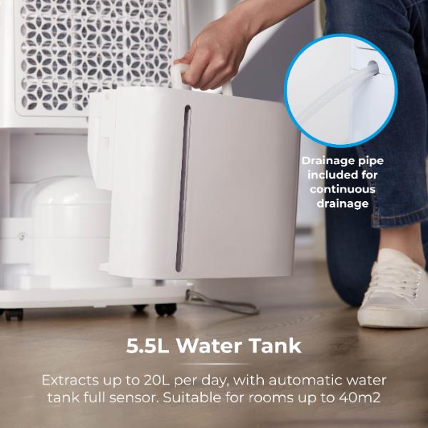 Tower T674004 20L Dehumidifier