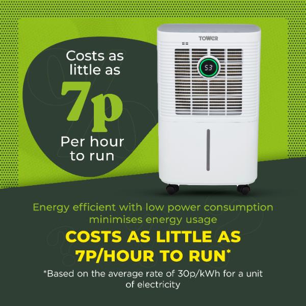 Tower T674003 12L Dehumidifier