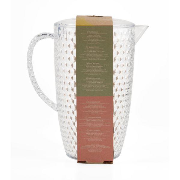 Cambridge Fete Diamond Jug - Clear
