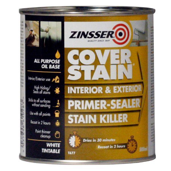 Zinsser Cover Stain Primer Sealer 500ml