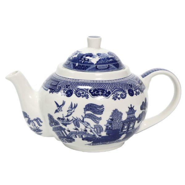 Blue Willow Teapot 1Lt