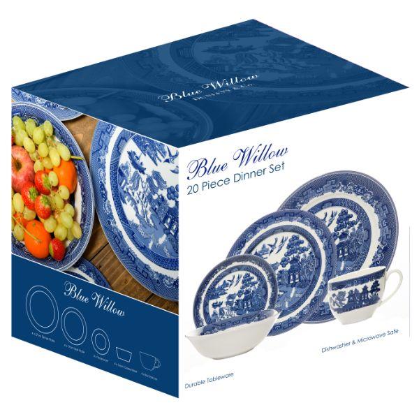 Blue Willow 20 Piece Set