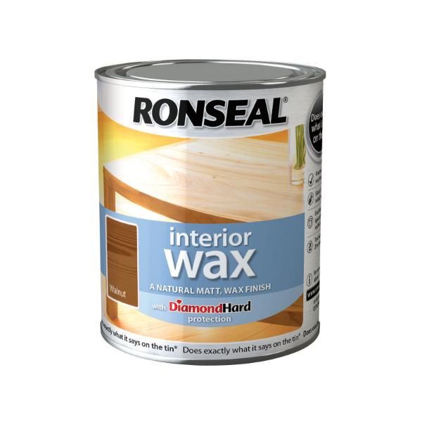 Ronseal Wax Walnut 750Ml