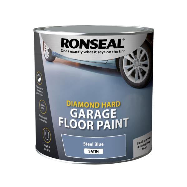 Ronseal Garage Floor Paint Steel Blue 2.5Lt