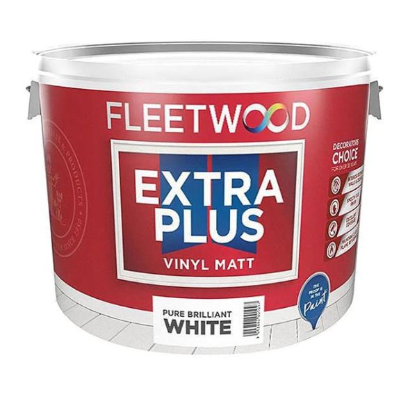 Fleetwood Extra Plus Matt Brilliant White 10L