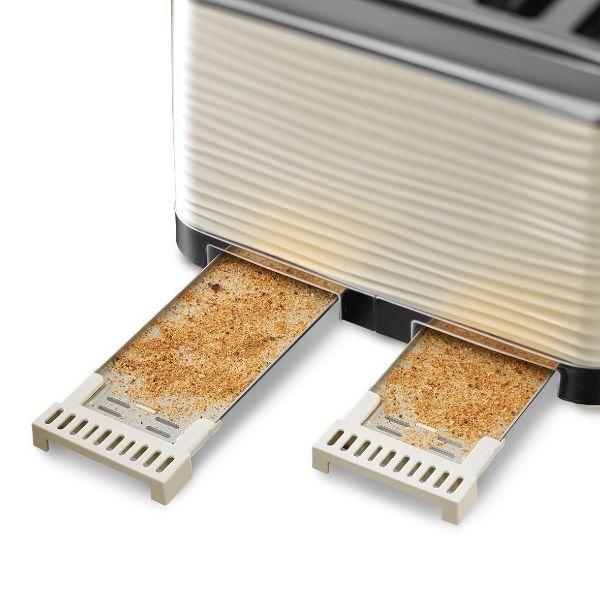 Russell Hobbs 4 Slice Cream Inspire Toaster