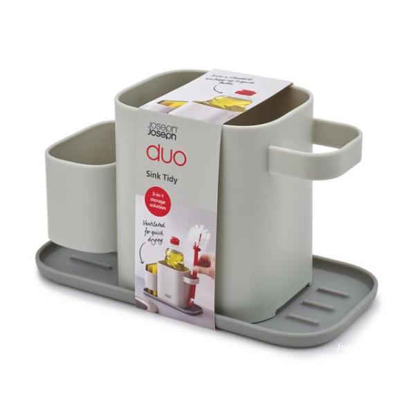 JJ DUO Sink Tidy - Grey