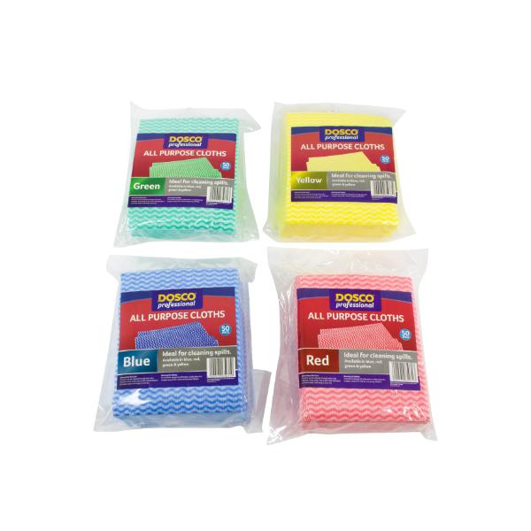 Dosco All Purpose Cloths (50 Pack)