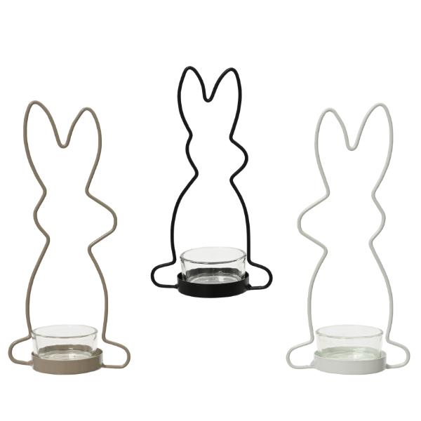 Tealightholder iron 18cm