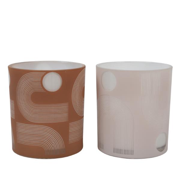 Tealightholder Glass Laser Cut 9cm