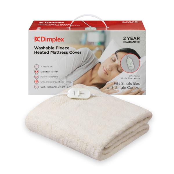 Dimplex Single Mattress Cover Electric Under Blanket