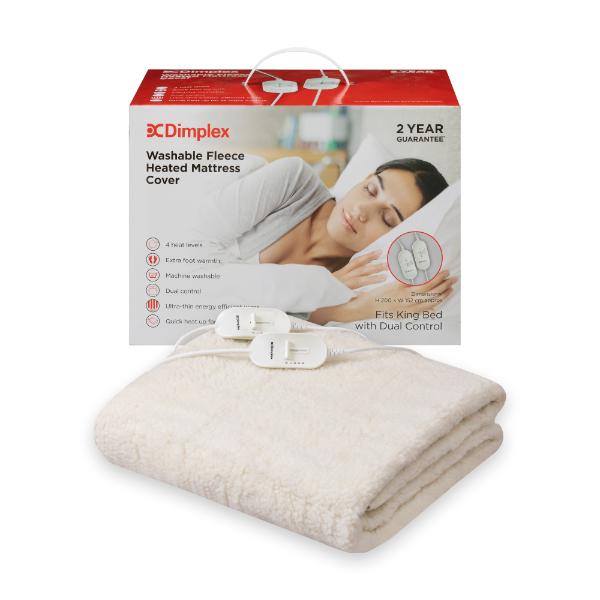 Dimplex King Mattress Cover Electric Under Blanket - Dual Control