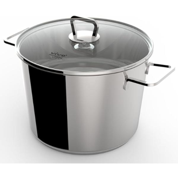 Vivo Stock Pot With Lid 24Cm