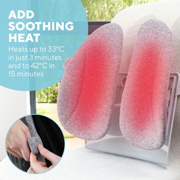 Homedics Heated Back Support Cushion