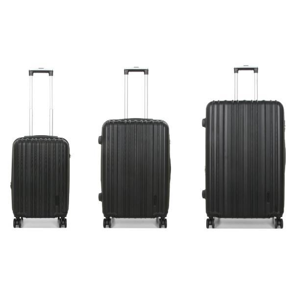 Small Hardshell Luggage Suitcase Black 20"